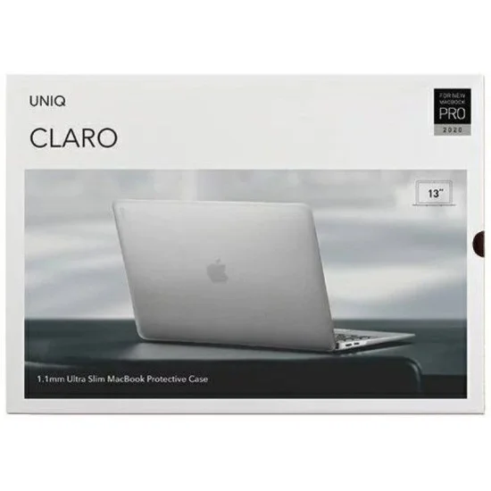 Uniq Husk Pro Claro Macbook Pro 13 (2020-2022) - Dove (Matte Clear)